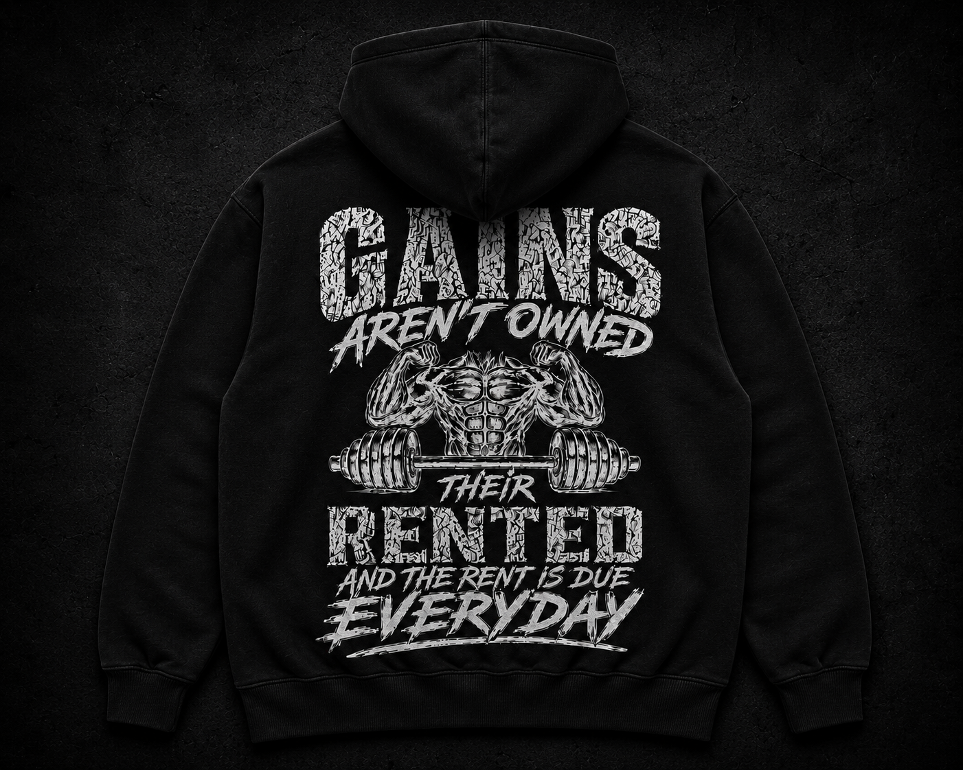 Black Hoodie (Gains)