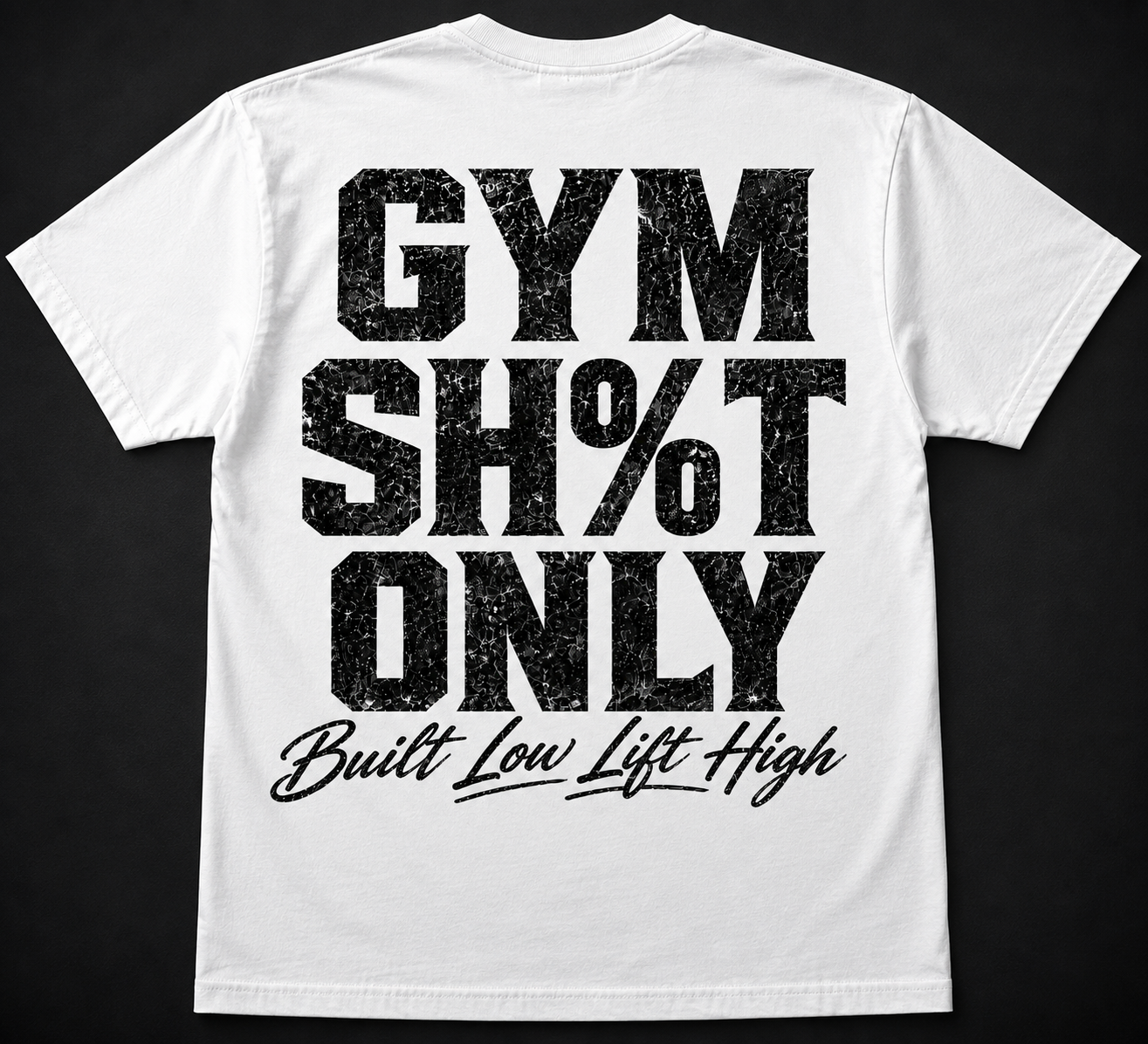 Short Sleeve Oversized T-Shirt (Gym SH%T)