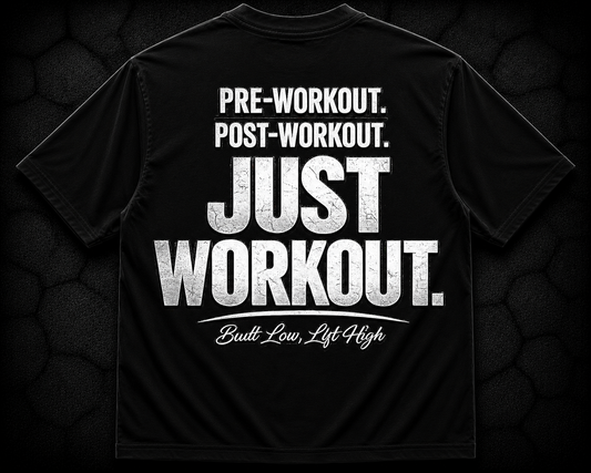 Short Sleeve Oversized T-Shirt (Just Workout)