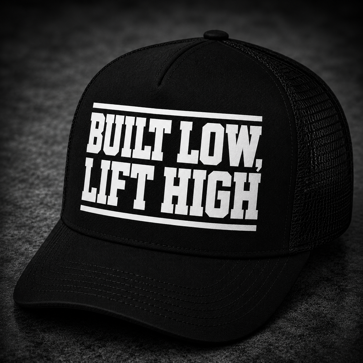 Hat (Built Low Lift High) Design 1