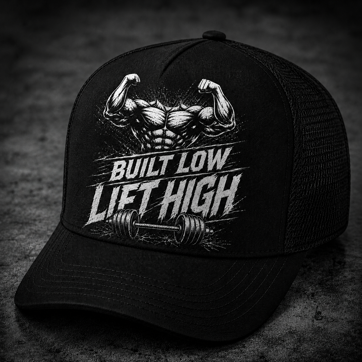 Hat (Built Low Lift High) Design 3