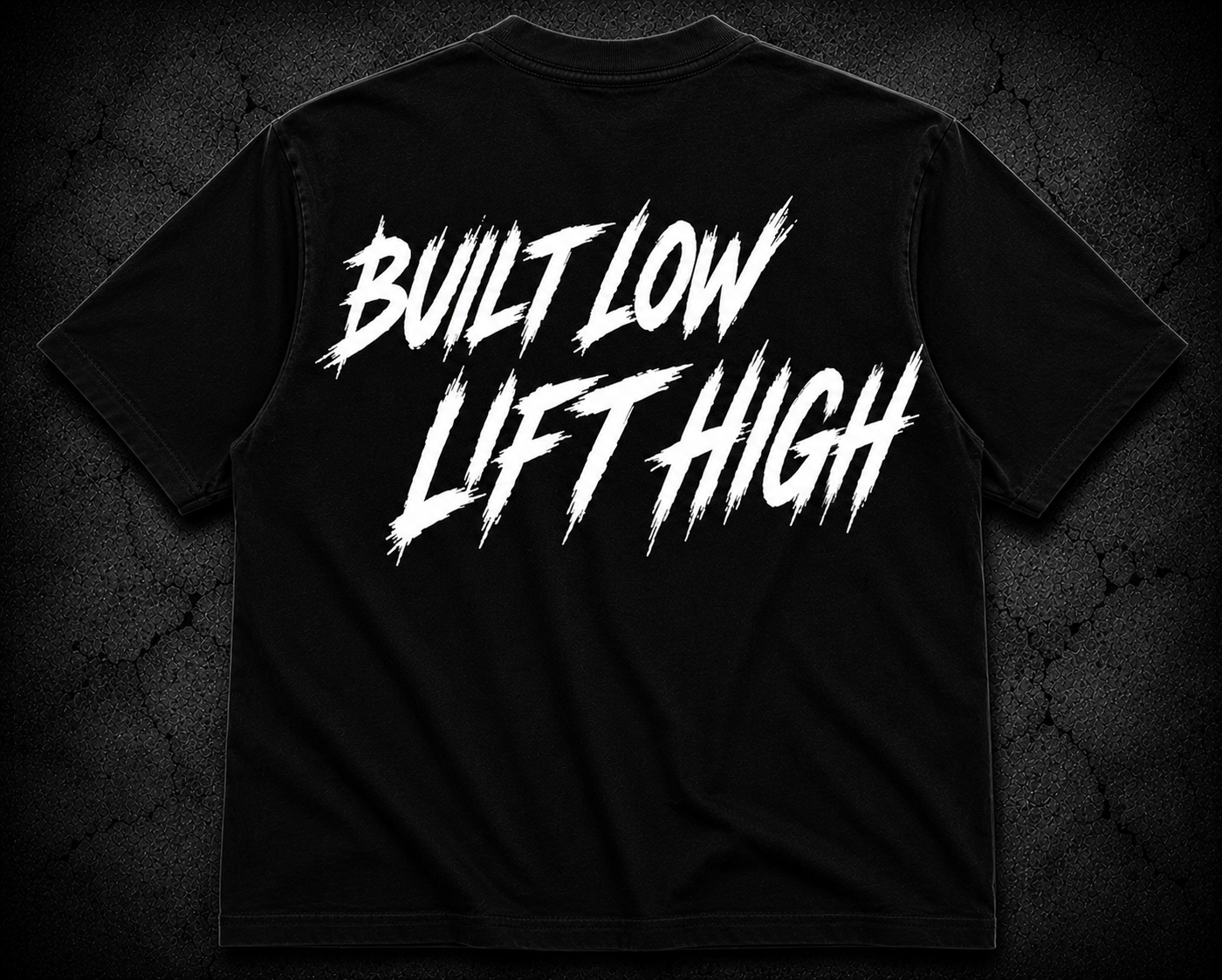 Short Sleeve Oversized T-Shirt (Built Low, Lift High)