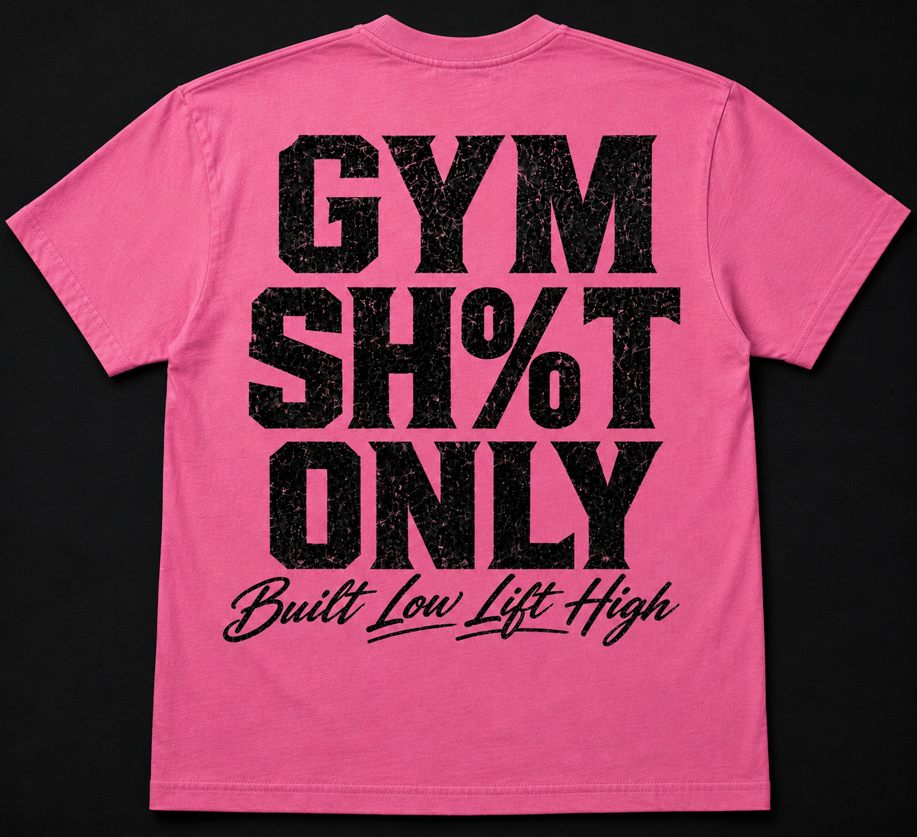 Short Sleeve Oversized T-Shirt (Gym SH%T)
