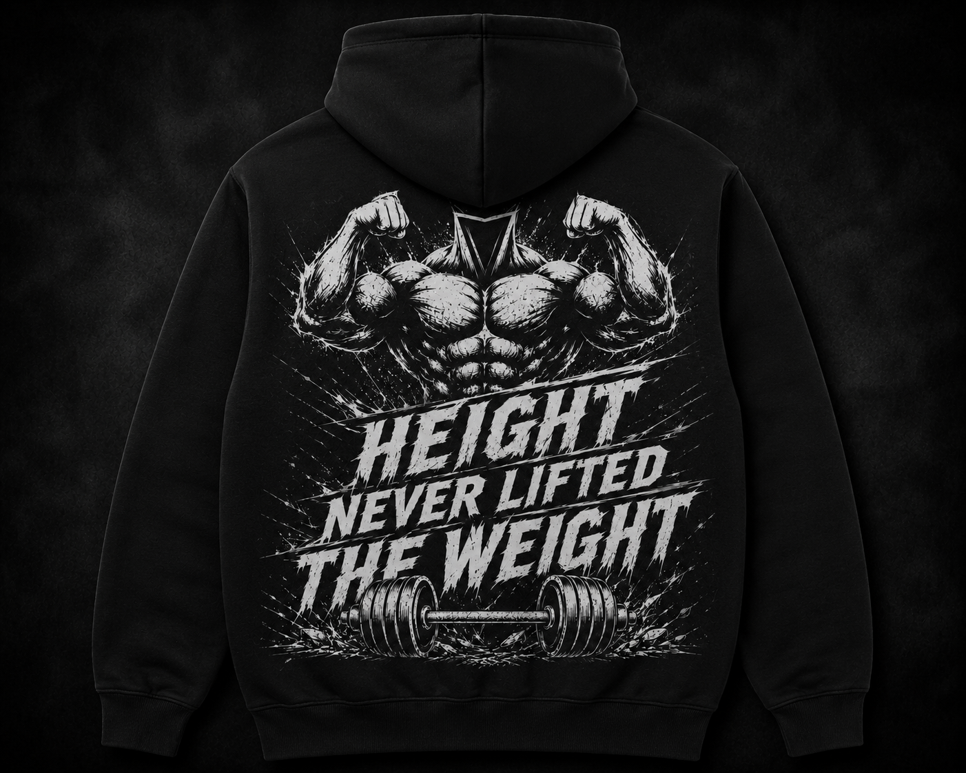 Black Hoodie (Height Never Lifted The Weight)