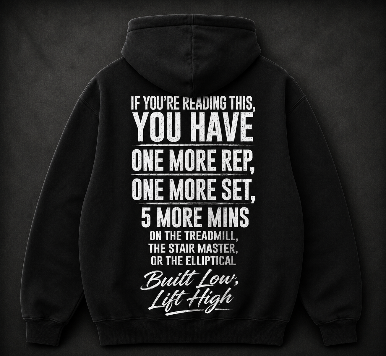 Black Hoodie (If You Reading This) White