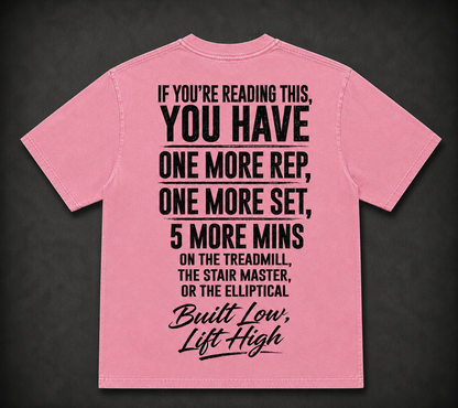 Short Sleeve Oversized T-Shirt (If You Reading This)