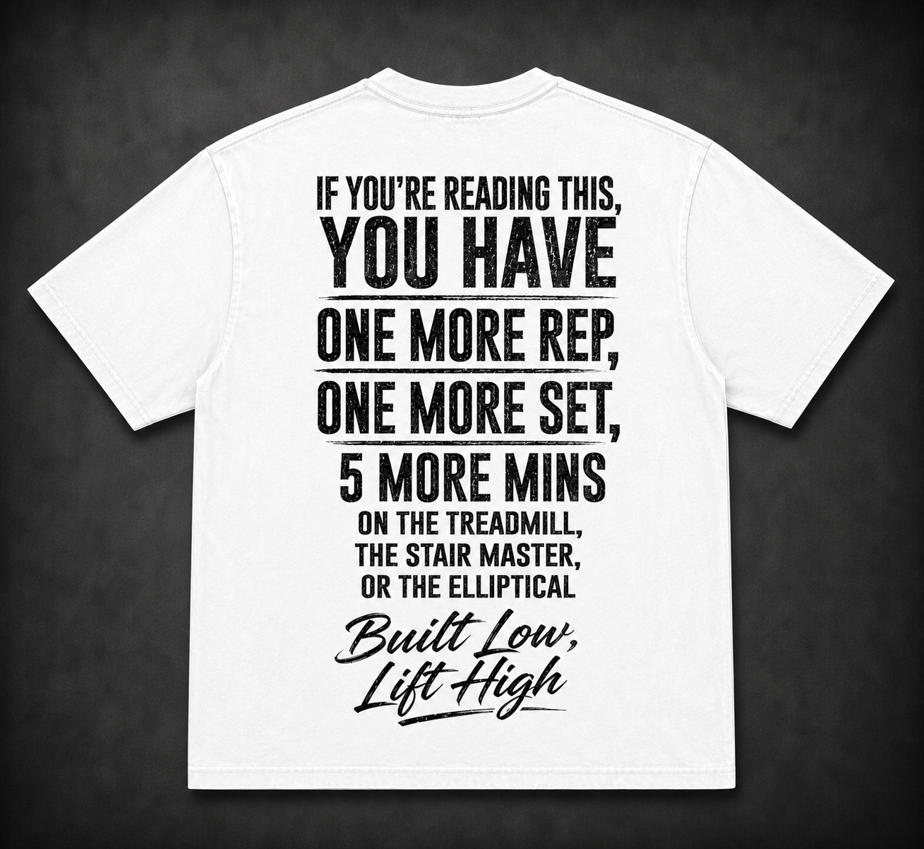 Short Sleeve Oversized T-Shirt (If You Reading This)