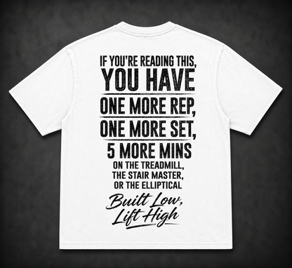 Short Sleeve Oversized T-Shirt (If You Reading This)