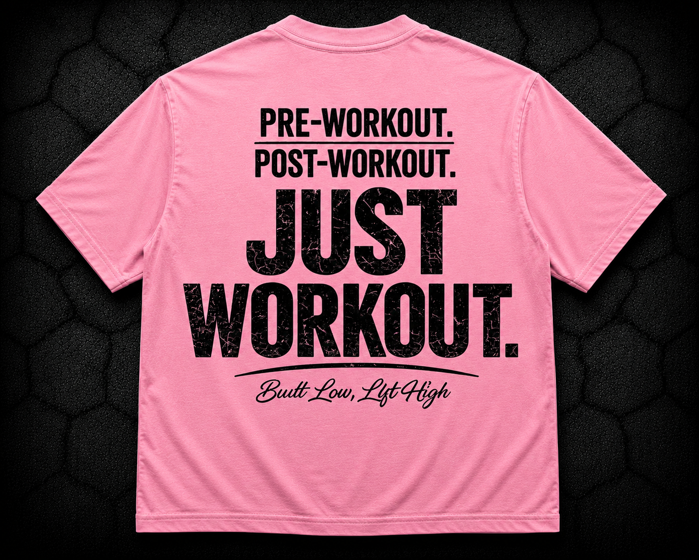 Short Sleeve Oversized T-Shirt (Just Workout)