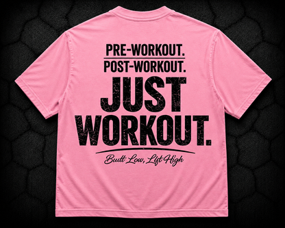 Short Sleeve Oversized T-Shirt (Just Workout)