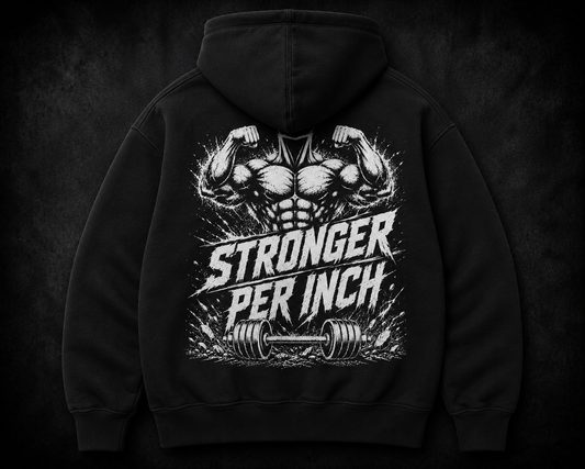 Black Hoodie (Stronger Per Inch)