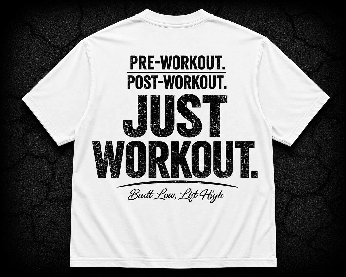 Short Sleeve Oversized T-Shirt (Just Workout)